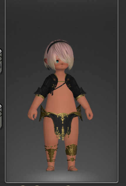 紅蓮衣装2色染色になってる～！って思って遊んでました