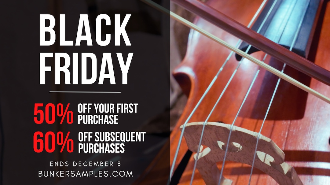 Just a few days left...you will never get Bunker Samples libraries cheaper than this! bunkersamples.com