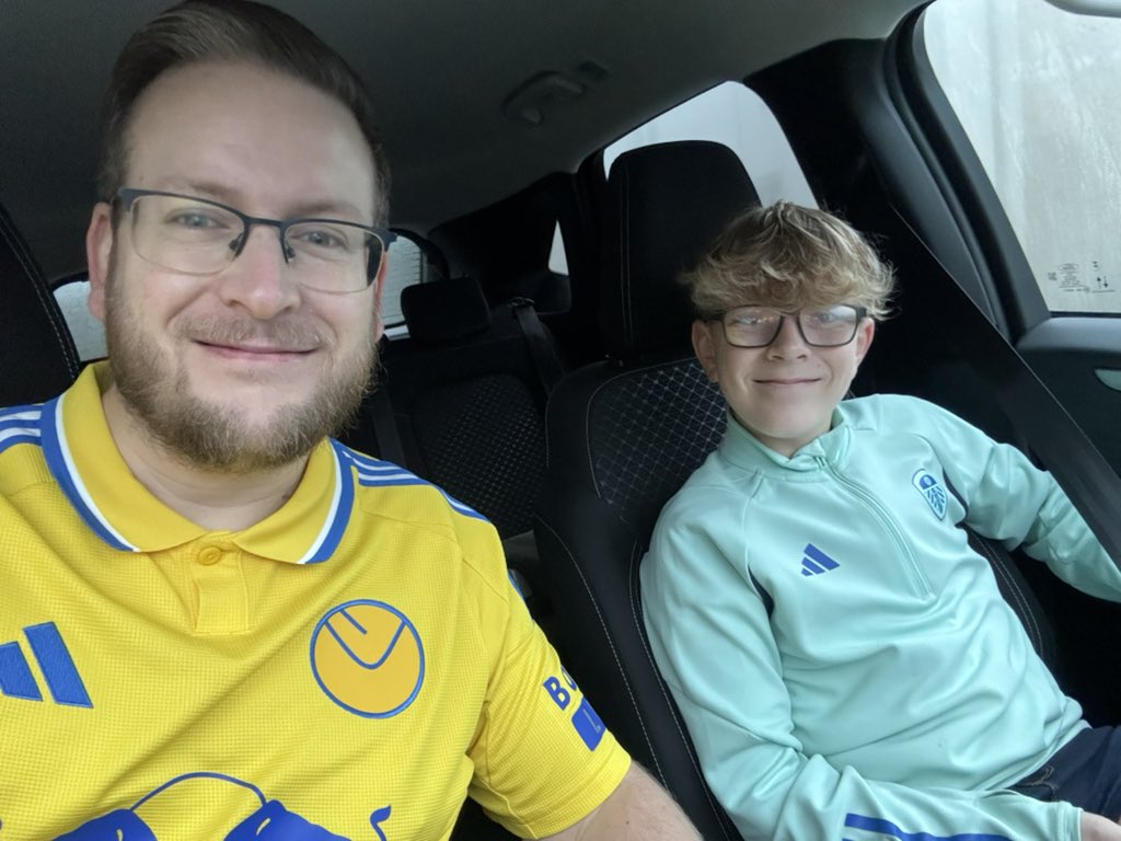 benheather's tweet image. A big day today, Jack’s first away game. Let’s go #LUFC 

Now just the small 3 hour drive to get there!!