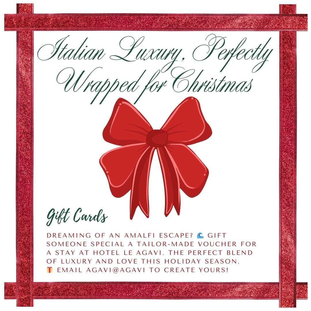 leagavipositano's tweet image. This holiday season, indulge in the art of gifting. 🎁 Spa days, gourmet dinners, and Amalfi Coast stays make the perfect present.
📧 agavi@agavi.it to create your custom voucher.
#ChristmasIndulgence #HotelLeAgavi #LuxuryWellness #TailoredGifts #AmalfiVibes