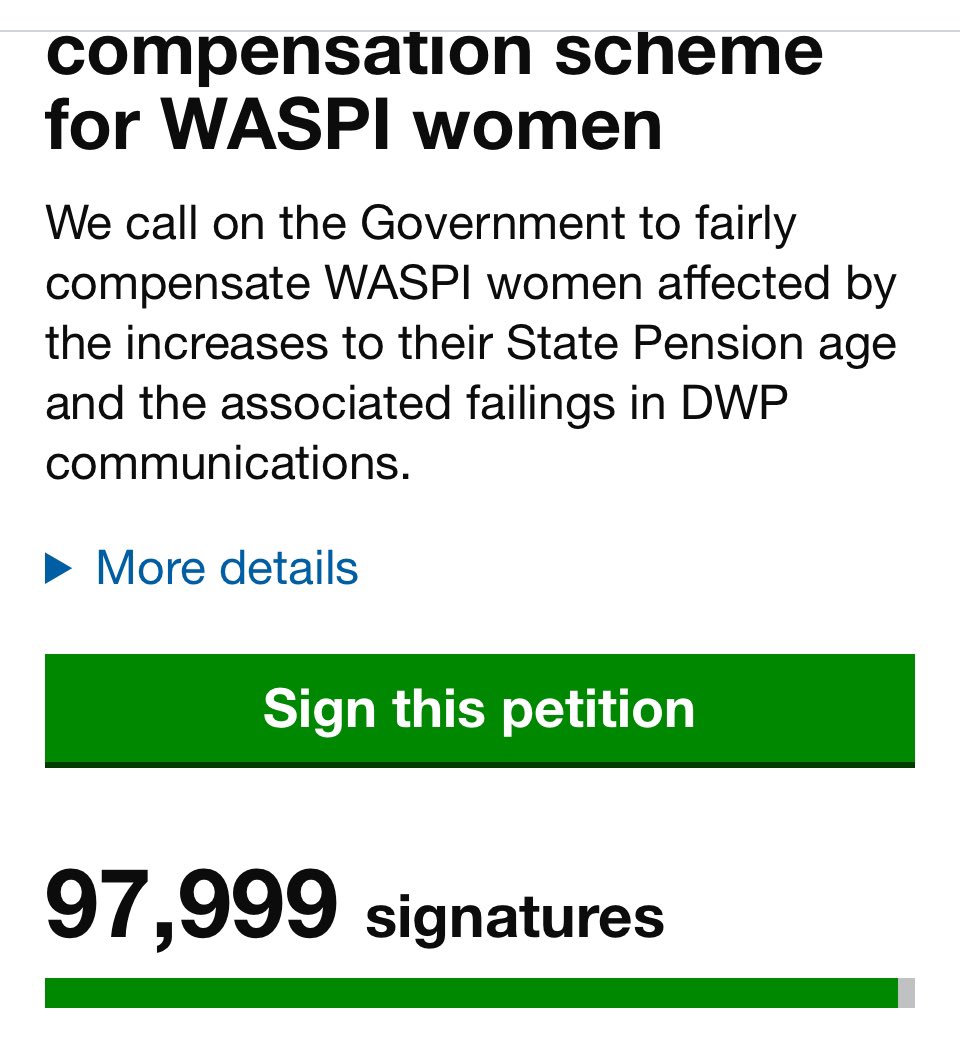 de_spon's tweet image. SO close to 100,000 signatures! Please sign and share @lesley_nicol #fairandfastcompensation  #notgoingaway petition.parliament.uk/petitions/7007…
