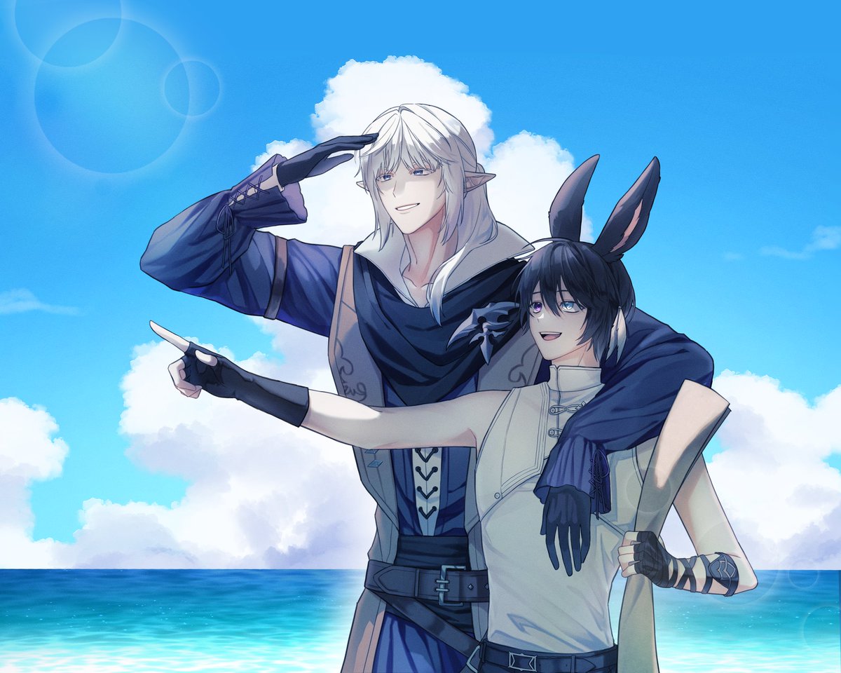 서쪽으로 가자! ⓒlemon_wine_ #ff14