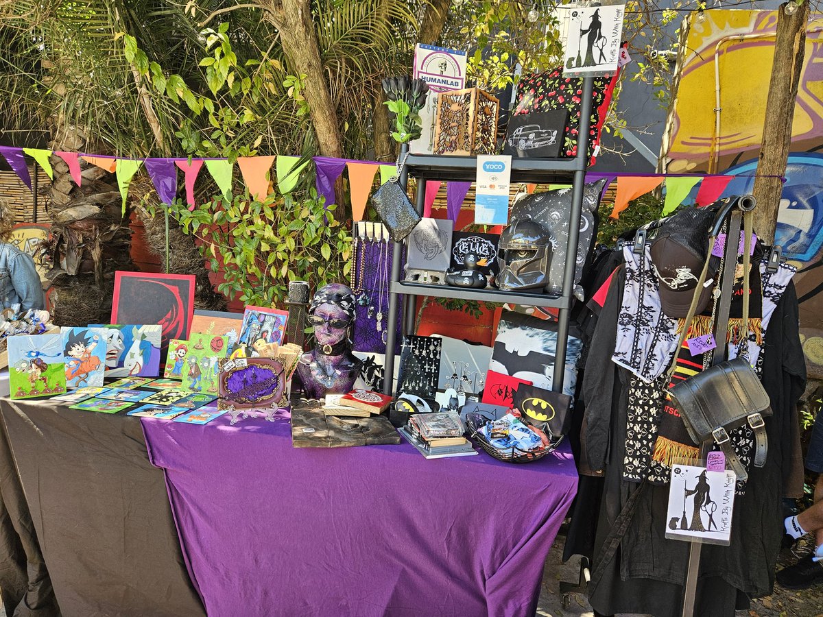 Come say hi and have a look around. Join me and Krafts by Witch Knight at Streetopia Observatory today 🎉🤗🎉