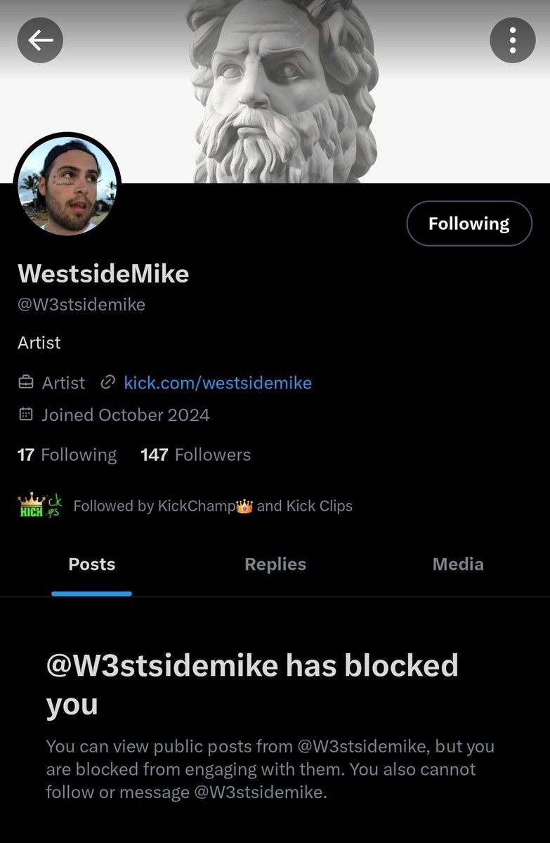 SaltSaloon's tweet photo. @ClippyCanClip @Kick_Champ @KickClipssss @KickStreamNews @W3stsidemike Lol https://t.co/AeKOaLe9ej