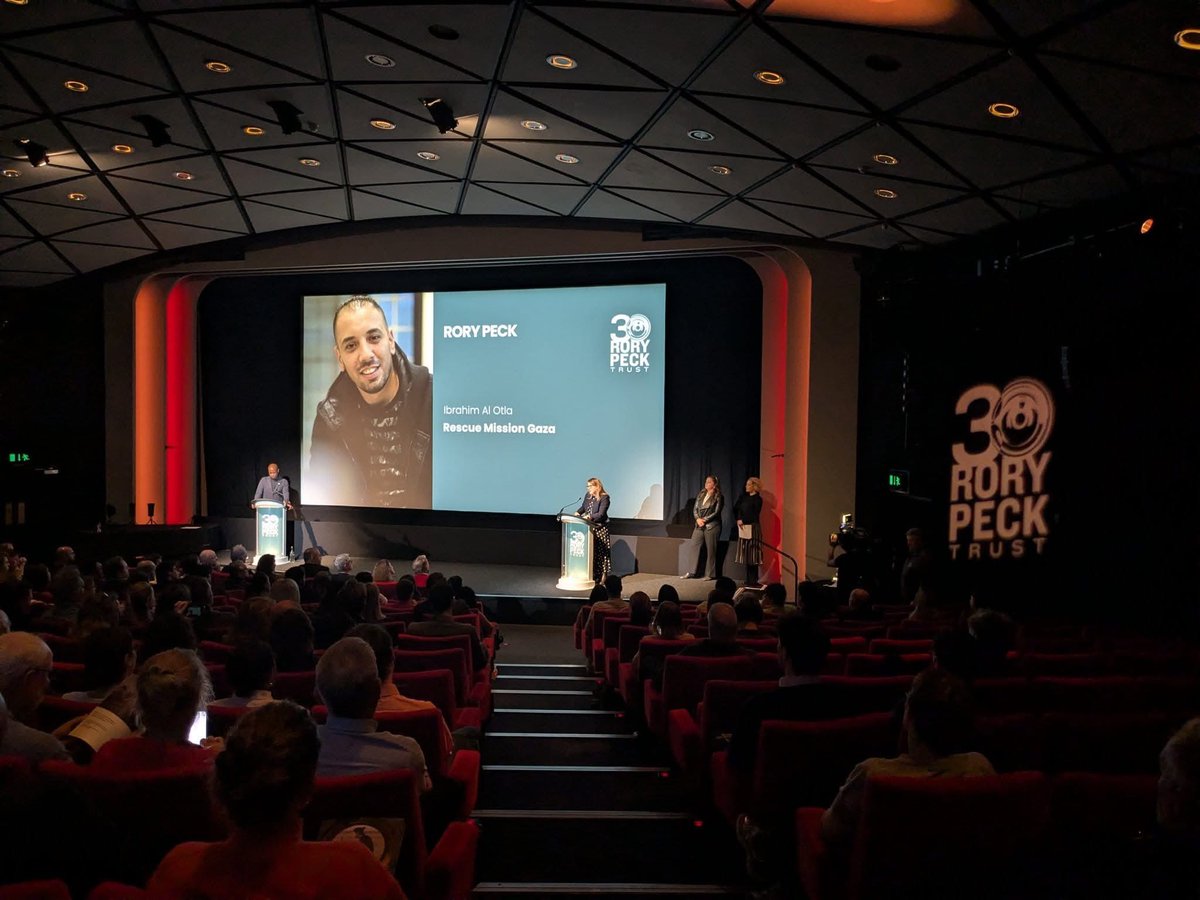 Alefmultimedia1's tweet photo. We are proud to announce that Ibrahim Al Otla member of Alef Multimedia, has won the prestigious Rory Peck Award for filming "Rescue Mission Gaza", which was recognized as the Best News features Film🏆
#Alef_multimedia #Gaza #rorypeckaward
@AJEnglish @AJWitness @rorypecktrust https://t.co/UAdjPYl5Hf