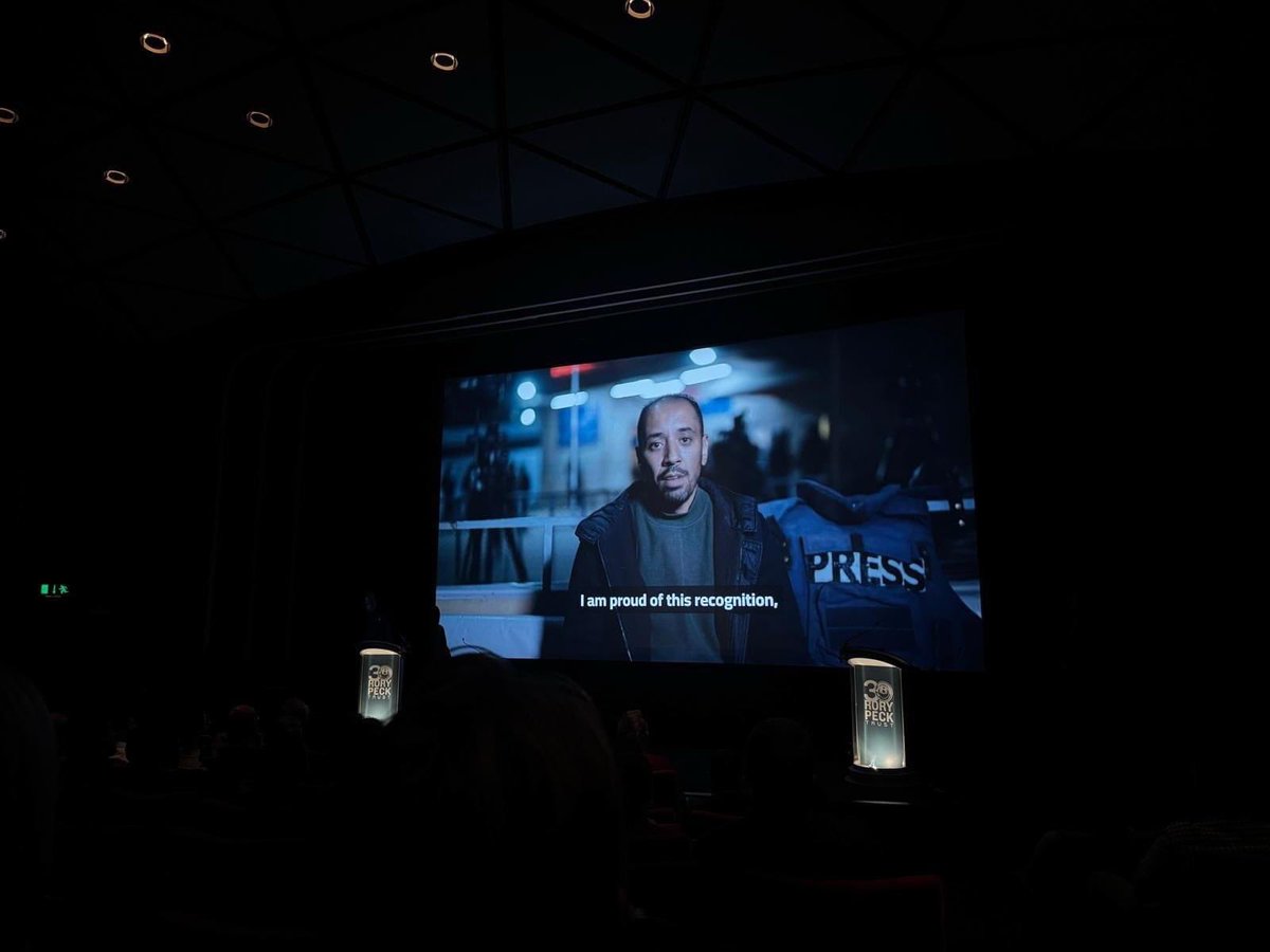 Alefmultimedia1's tweet photo. We are proud to announce that Ibrahim Al Otla member of Alef Multimedia, has won the prestigious Rory Peck Award for filming "Rescue Mission Gaza", which was recognized as the Best News features Film🏆
#Alef_multimedia #Gaza #rorypeckaward
@AJEnglish @AJWitness @rorypecktrust https://t.co/UAdjPYl5Hf