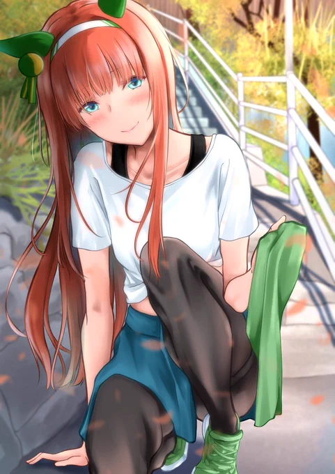 もう少しですよ…トレーナーさん#サイレンススズカ #ウマ娘 