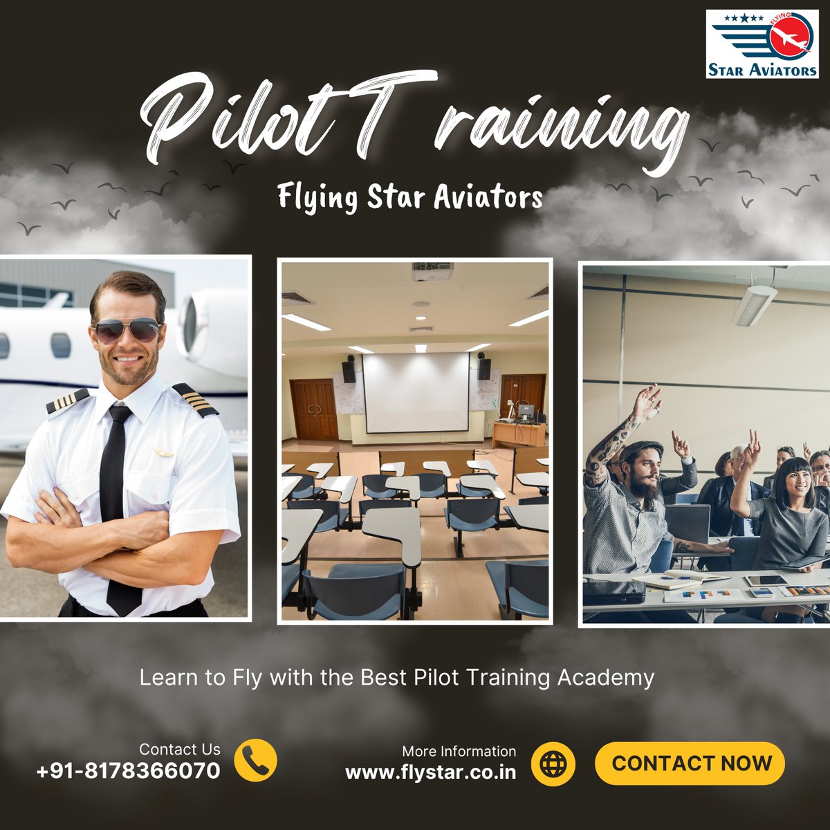 flyingstar786's tweet image. Learn to Fly with the Best Pilot Training Academy #pilot #pilottraining #pilottrainingacademy #pilottraininginstitute #pilottrainingclasses #pilotrequirements