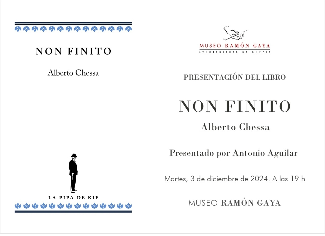 La próxima presentación será en Murcia.
Os esperamos.