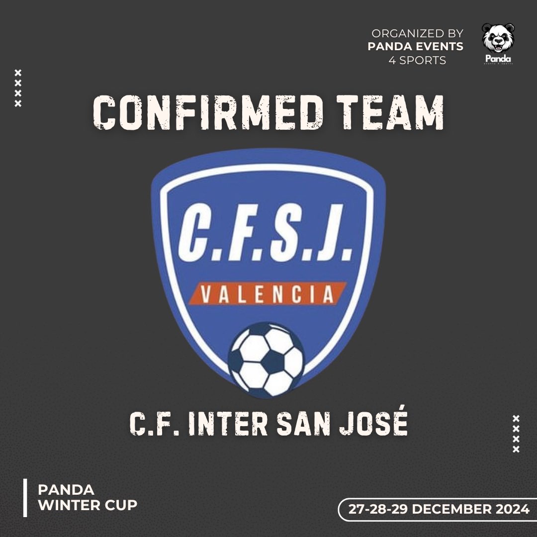 🆆🅴🅻🅲🅾🅼🅴 🔵⚪️

C.F. Inter San José confirmed team in 𝐏𝐚𝐧𝐝𝐚 𝐖𝐢𝐧𝐭𝐞𝐫 𝐂𝐮𝐩.

• UNDER 12

#torneo #torneofutbol #alevin #benjamin #torneoalevin #torneobenjamin #pic #pandawintercup #alfaz #alfazdelpi #alicante #futbolbase #U10 #U12
