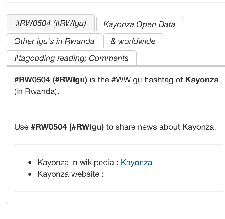 collaboratewiki's tweet image. #Kayonza District in #Rwanda has #WWlgu #tagcoding hashtag #RW0504

actor-atlas.info/lgu:kayonza