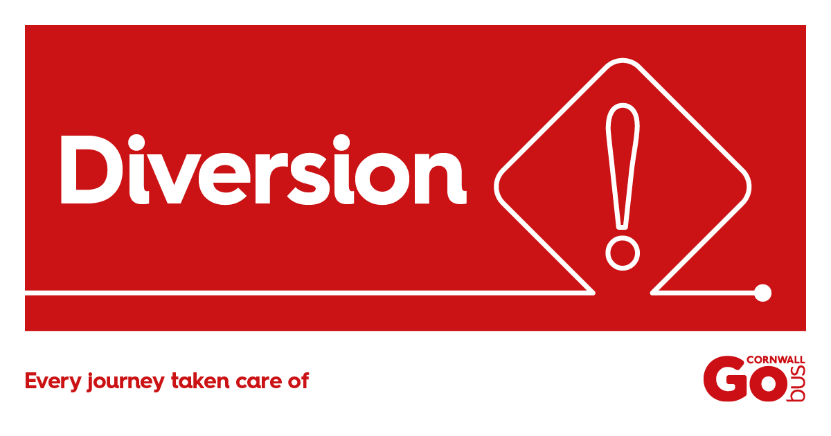 GoCornwallBuses's tweet image. #GCB5 #GCB5A #GCB8 #GCB16 #GCB16A #GC17E 
Saturday 30th November 09:30 - 20:00
Due to a Event services will not be able to serve Market Jew Street  Services will divert via The Prom, Alexander Road &amp;amp; Alverton Road in Both Directions Service 5A will also not serve Alexandra Road.