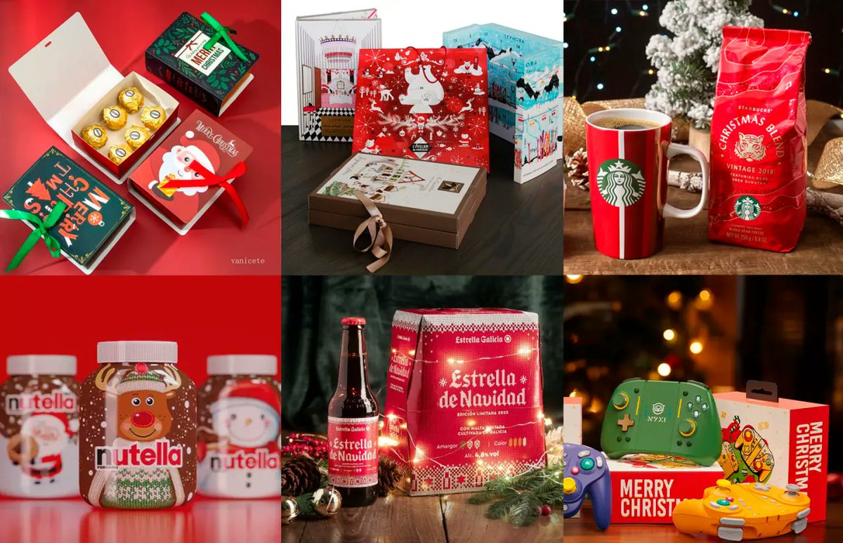 #MKTNews 
🤶 El producto se viste de navidad. Vía <a href="/PuroMarketing/">PuroMarketing</a>... ¿Cómo el #packaging navideño logra seducir a los consumidores? 
puromarketing.com/32/214663/secr…