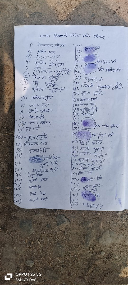 SANJAYDAS1432's tweet photo. माननीय मुख्यमंत्री श्री @HemantSorenJMM  जी  अपना अबुआ सरकार में भी 40 वर्ष पहले सरकार द्वारा दलितों आदिवासीयों को दी गई अवास को भूमाफियाओं द्वारा रात में jcb मशीन से धवस्त किया जा रहा,गिरिडीह जिले के गावां प्रखंड अंतर्गत किसनपुर का मामला है महोदय,गावां CO को इसकी जानकारी लिखित https://t.co/xMc3iIRXAt
