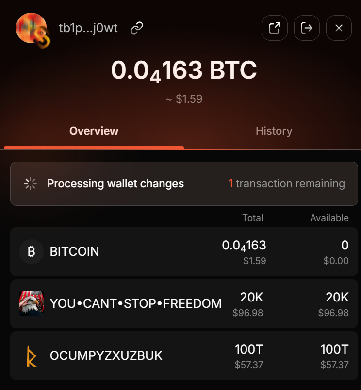 white415bb's tweet photo. @Saturn_btc tb1p6ut2qt8ppmfkug903tx7ffuw8m6washelr49grcdazc0mrc7xj6slpj0wt https://t.co/YDMCAvQjUl