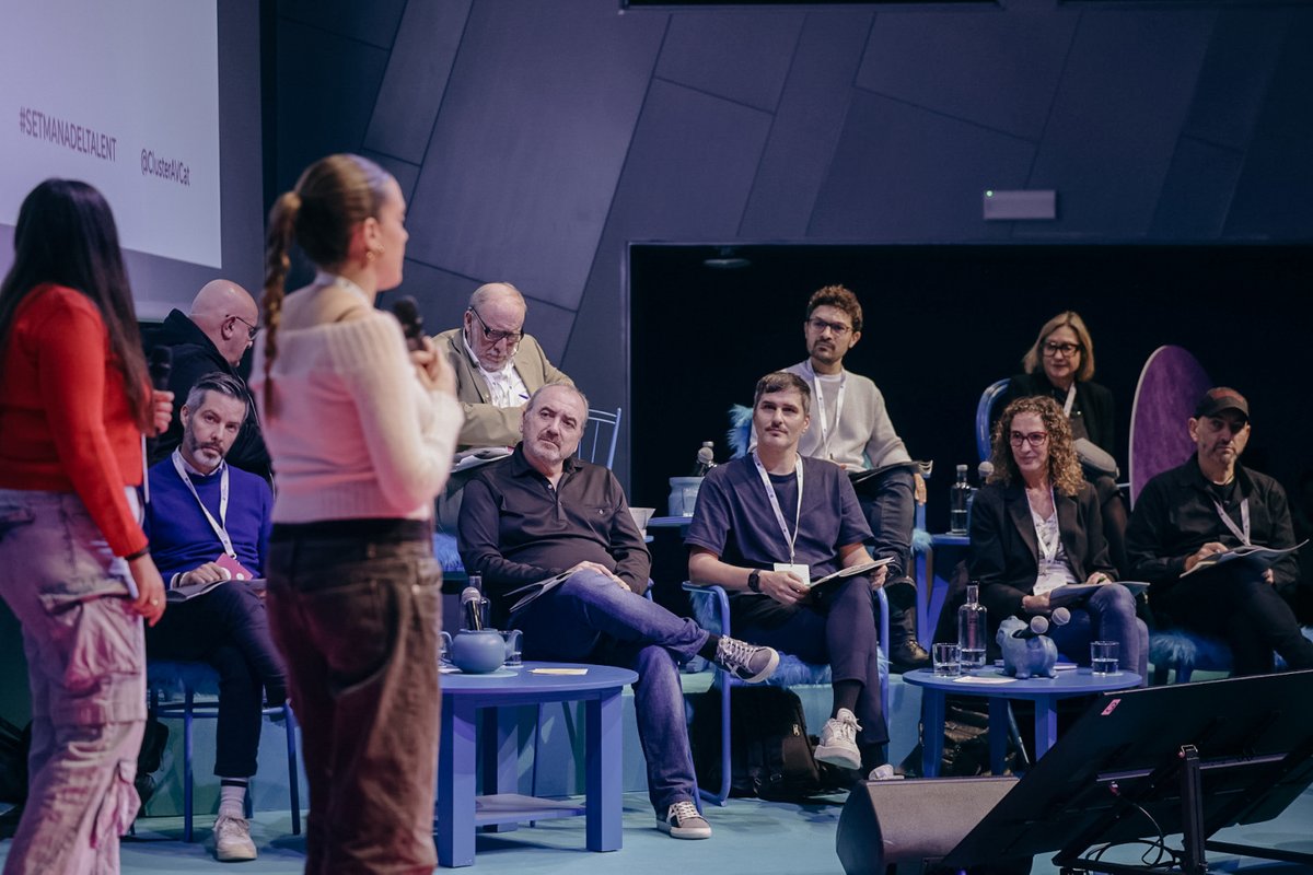 Amb aquest talent emergent el futur de l'audiovisual està garantit 📺 Enhorabona a tots els pitchers per arribar fins aquí! 
<a href="/ClusterAVCat/">Clúster Audiovisual de Catalunya</a> <a href="/Satisfactionib/">Satisfaction Iberia</a> #SetmanaDelTalent