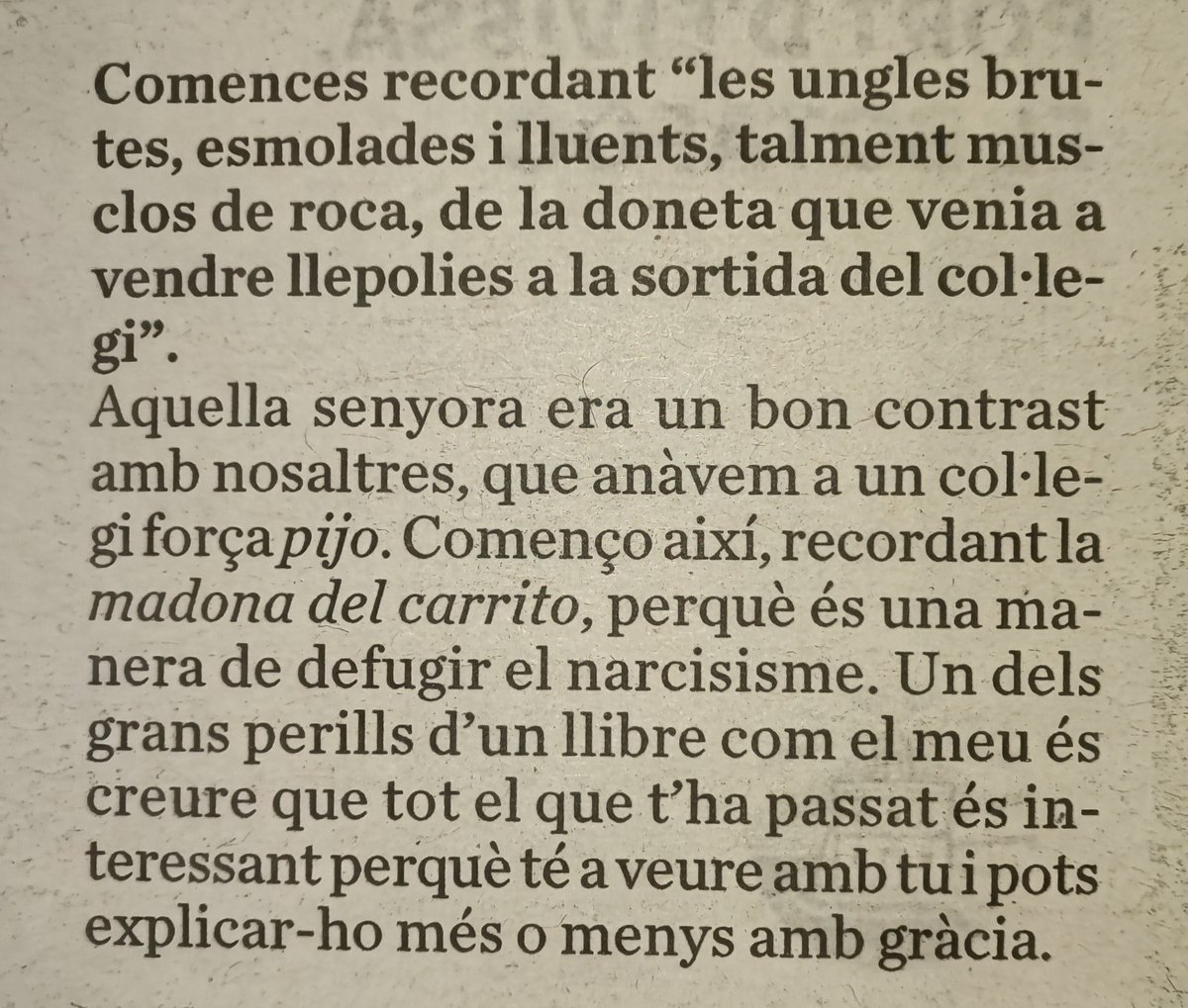 Miquel Àngel Llauger (@mallauger) on Twitter photo També canviava cromos repetits, <a href="/EmiManz/">Emili Manzano</a>, a una taxa abusiva: n'havies de donar dos per un.
("Me'n record", Emilio Manzano, <a href="/AnagramaEditor/">Editorial Anagrama</a>, entrevistat a <a href="/ARAllegim/">Ara Llegim</a>) També canviava cromos repetits, <a href="/EmiManz/">Emili Manzano</a>, a una taxa abusiva: n'havies de donar dos per un.
("Me'n record", Emilio Manzano, <a href="/AnagramaEditor/">Editorial Anagrama</a>, entrevistat a <a href="/ARAllegim/">Ara Llegim</a>)