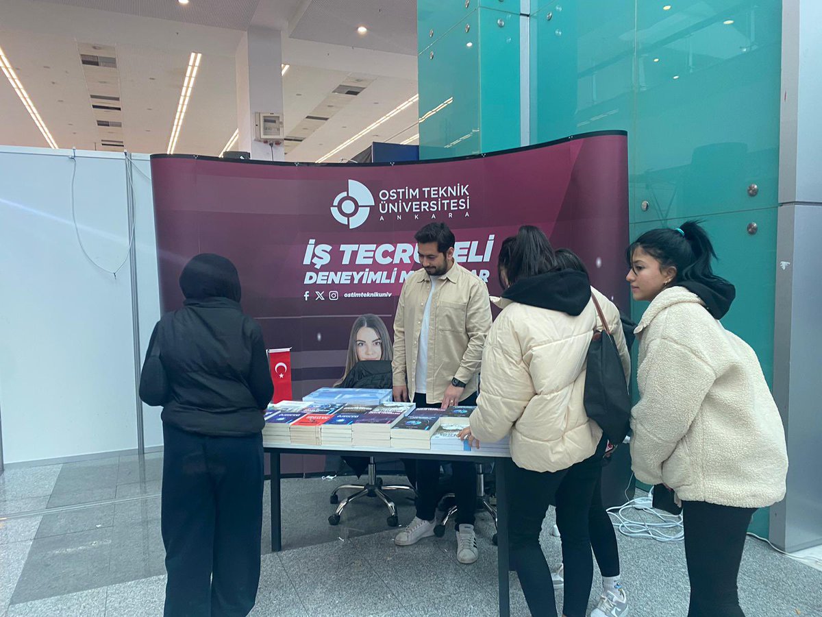 📚 21. Ankara Kitap Fuarı’nda OSTİM Teknik Üniversitesi yayınları standında sizlerle buluşmaya devam ediyoruz.

Yer: Ato Congresium

Ziyaret Saatleri: 10.00 -20.00

Değerli okurlarımızı bekliyoruz!
#OSTİMTECH 🌍🚀
<a href="/ostimosb/">OSTİM Organize Sanayi Bölgesi</a>