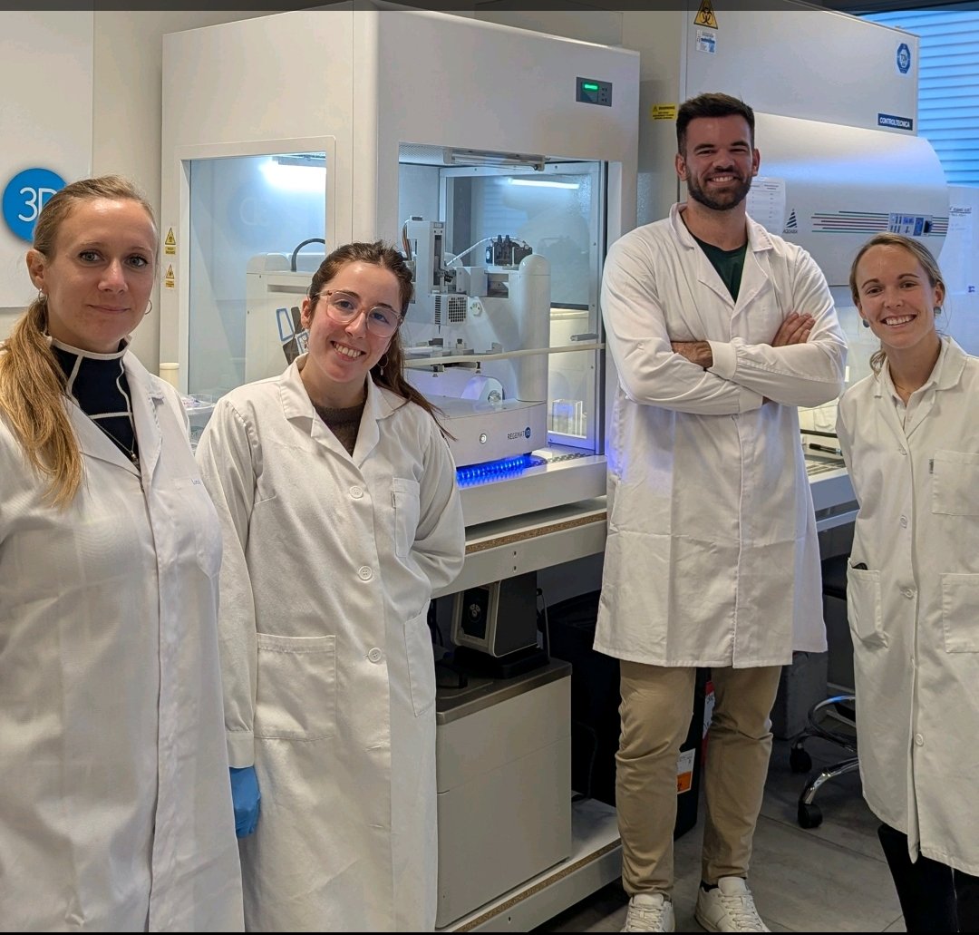 josbaema's tweet image. 🧬🚀🔬🦾 Want to visit our @REGEMAT3D Biofabrication Lab in Granada, Spain 👉🏼📩

#Bioprinting #Mechanobiology #TissueEngineering