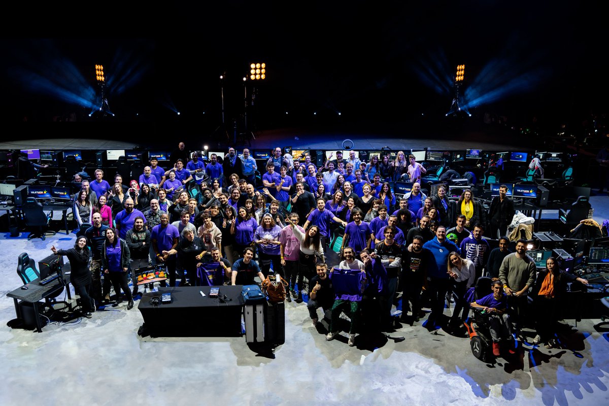 Récap Jour 1 du #TéléthonGaming 💜

Une journée riche en émotions💜

💥 Rendez-vous à 10h sur <a href="/TwitchFR/">Twitch FR</a> pour cette deuxième journée :

👉 twitch.tv/telethon_france

👉 twitch.tv/france_tv_slash

Faites un don : telethongaming.fr