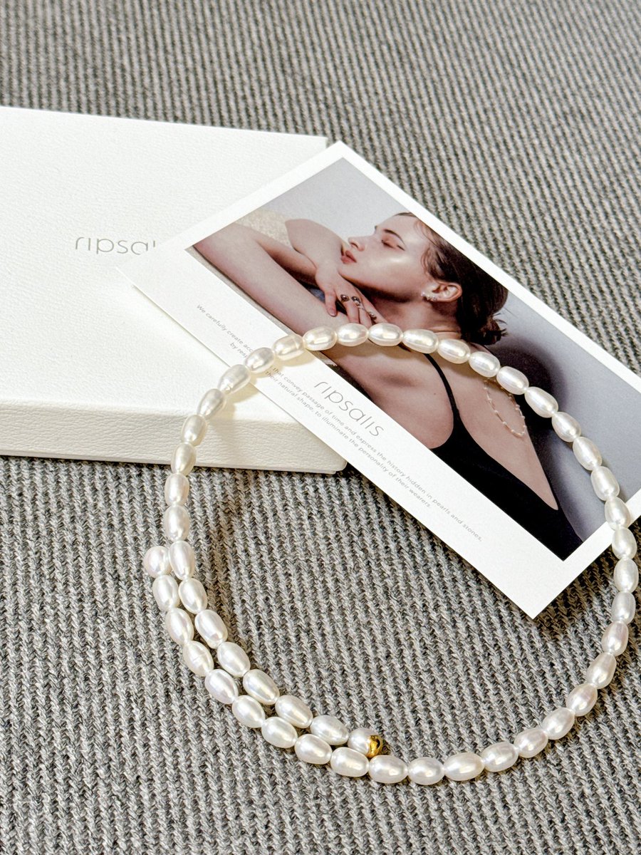 ripsalis】full pearl choker（Pearl Chokers & Necklaces – Peqota 