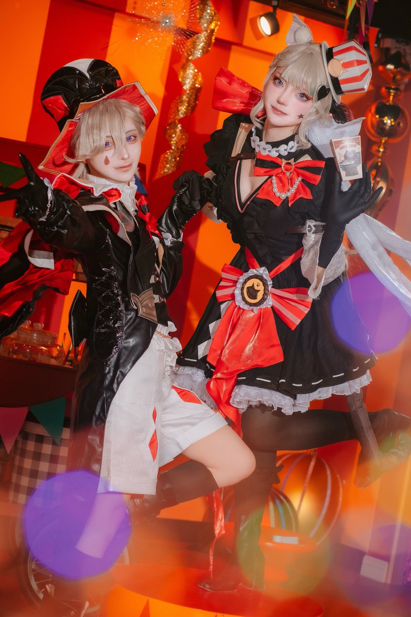 cosplay コスプレ 【原神 Genshin ✧ リネ/リネット】 KFCコラボ衣装