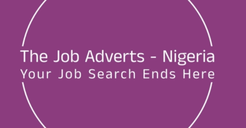 jobadvertsNaija's tweet photo. We Post Jobs available in Nigeria EVERYDAY.
Follow us @jobadvertsNaija for daily job updates

KINDLY RETWEET TO SHARE WIDELY https://t.co/r42VGJQb2n