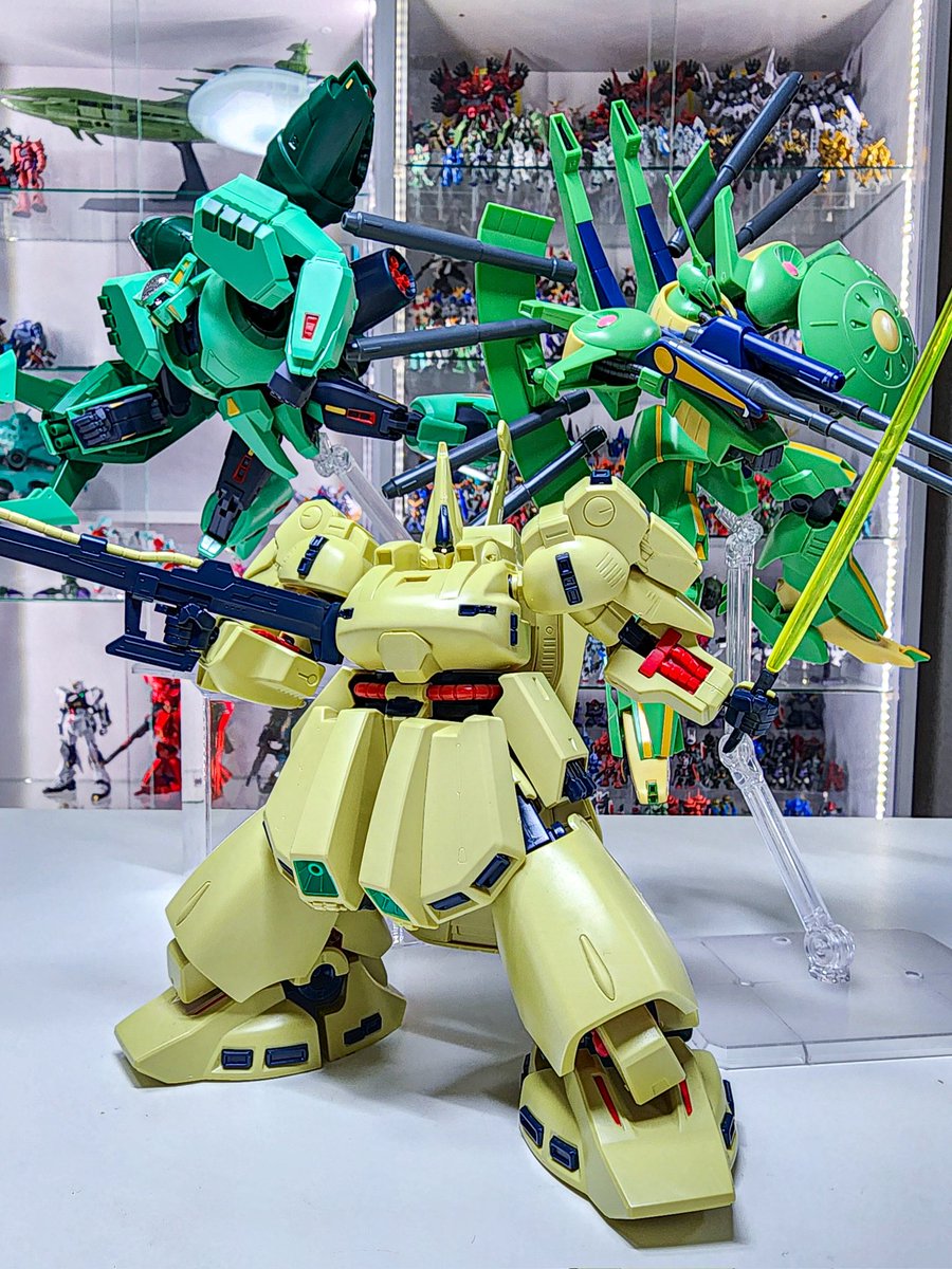 HG ジ・オ　パラス・アテネ　ボリノーク・サマーン　セット HGジ・オ発売から約22年…遂にパラスアテネとボリノークサマーンをHGで