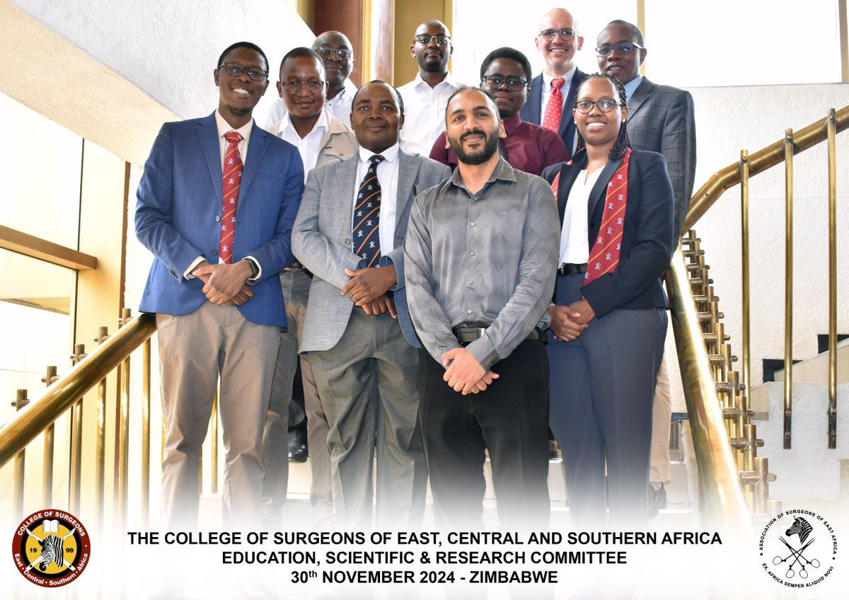 🩺 The COSECSA Education, Scientific &amp; Research Committee met today at Rainbow Towers, Harare, to discuss, among other key issues, the coming COSECSA Scientific Conference.

🌍 Everything is set, happening on December 5th &amp; 6th, 2024!

 Meet us In Zimbabwe!