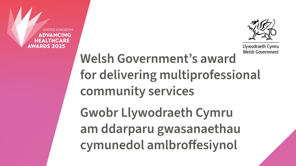 Welsh Government Health and Social Care tweet media