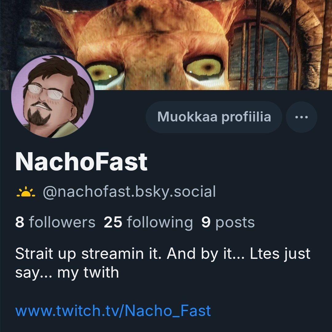 Since I recently got a slight boost in followers now is the perfect time to mention that I'm retiring this account soon. Haven't really had fun here in years lmao.

Follow me on the blue app tho.