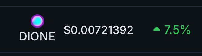 $DIONE is back over 0.007 usd !

0.01 usd us coming ! 🧲⌛️

Don’t fade the Best #DePin + #Layer1 + #GreenEnergy project ✍️✨

Be ready for next huge pump! => 0.1 usd is so possible by next weeks/months!

<a href="/DioneProtocol/">Dione Protocol</a> 🔋💎

(enter on my TG group t.me/MarxGems to stay