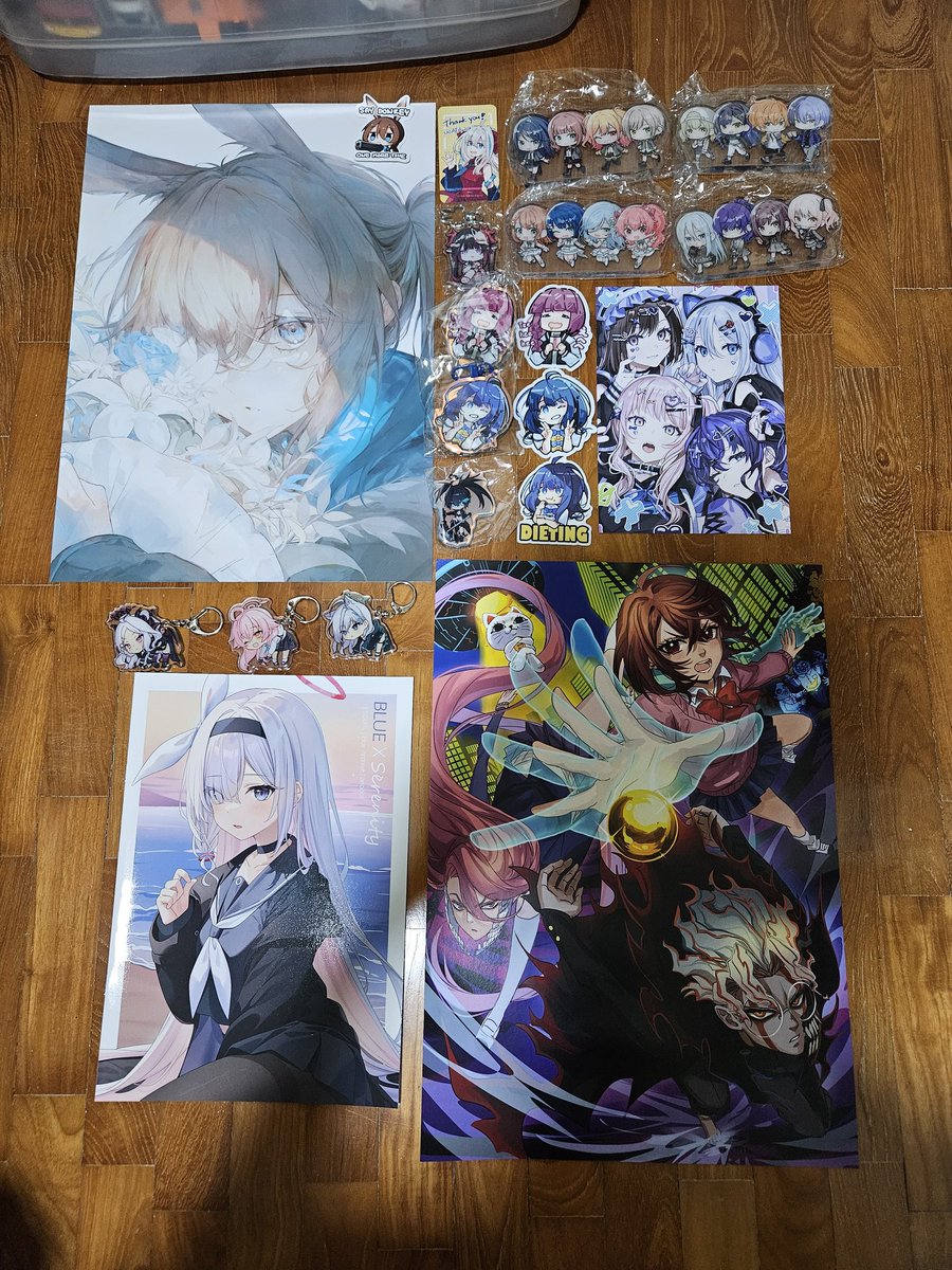 AFASG Day2 extract frm main post on IG - Amiya print frm <a href="/greypidjun/">pidjun</a> , Proseka frm <a href="/daedawdaw/">dae</a> , BRS frm <a href="/mors_gn/">玉 | Read pin | C2E2 S-17</a> , Makeine-Kikuri frm <a href="/morinohitos/">Mori @ OshiUplink A73</a> &amp; BA and Dan3 loot frm <a href="/eternals/">Ten 🍀</a> ^^