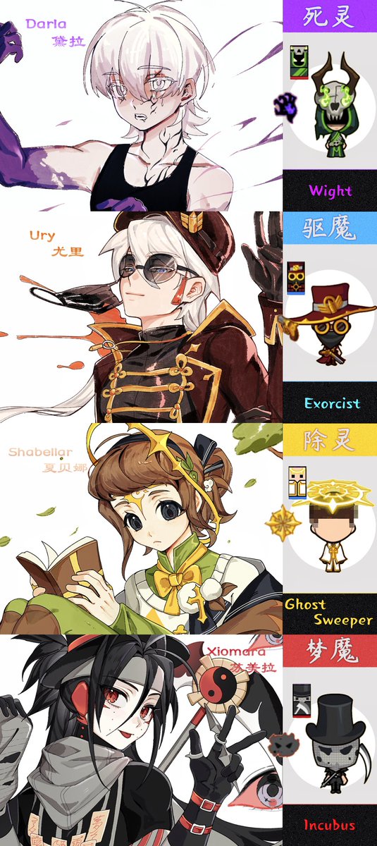 Olny_womyn's tweet photo. 💜🍁This is the love of four women🍡🕶️
 (this picture shows them at the age of 13)
*Previously, this was a character derived from the identity of the game. but I have been disappointed with the game, so now it is my personal oc. https://t.co/NZi2HgZuBB