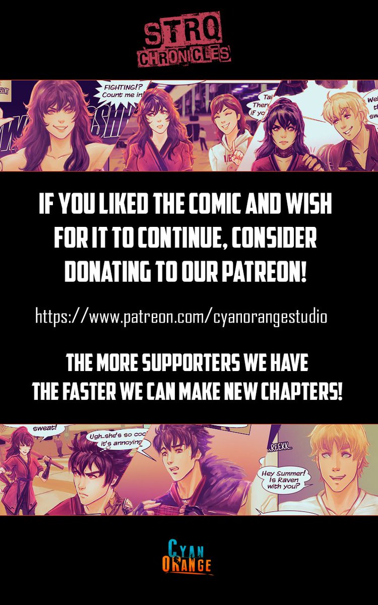fan_comicstrq's tweet photo. Ch.9 - "Legacy - Part III (2/2)" If you liked the comic consider supporting us on Patreon! Our Patrons make this fancomic possible 🫶✨ #RWBY #STRQ #Fancomic https://t.co/in6ySjHLE8
