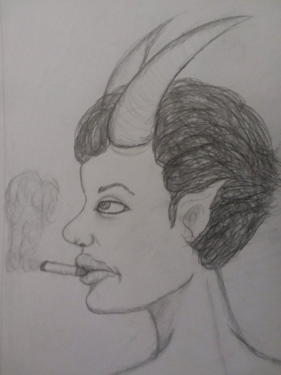RowlandsArt1's tweet photo. Lucy 
#2019art #oldart #cuphead #cupheaddevil #demonoc #thedevil #drawing #ocart #oc #art #artisttwt #arttwt #artist #artmoots #smoking #toonoc #illustration #artshare #artists #artistsontwitter #ArtistOnX #artwork https://t.co/10liNbHcQ3