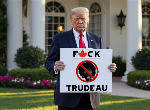 govt_corrupt's tweet photo. Donald Trump said last night's meeting with Trudeau was great because he's now 100% certain Justin is gay and retarded. https://t.co/Az3dL4uNzT