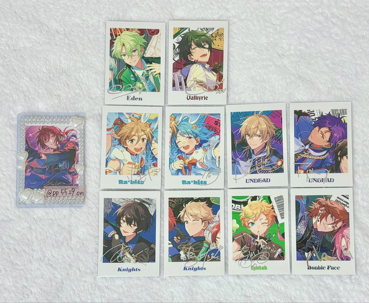 【交換】あんスタ ぱしゃっつ TRIP

譲：画像参照

求：同種 夏目、藍良(友人分)

*1:1〜◎
*郵送のみ

検索からでもお気軽にお声掛けください🌷