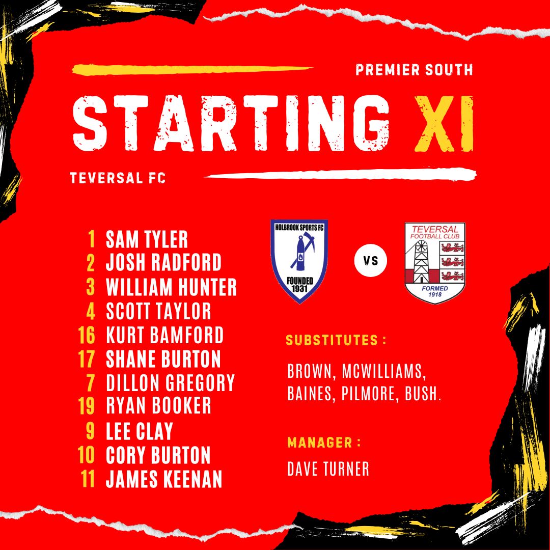 TeversalFC (@teversalfc) on Twitter photo The <a href="/TeversalFC/">TeversalFC</a> starting line up v <a href="/holbrooksports/">Holbrook Sports FC</a> in today's <a href="/CentralMidsAll/">⚽️ Central Midlands Alliance ⚽️</a> Premier South fixture at #ShawLane The <a href="/TeversalFC/">TeversalFC</a> starting line up v <a href="/holbrooksports/">Holbrook Sports FC</a> in today's <a href="/CentralMidsAll/">⚽️ Central Midlands Alliance ⚽️</a> Premier South fixture at #ShawLane