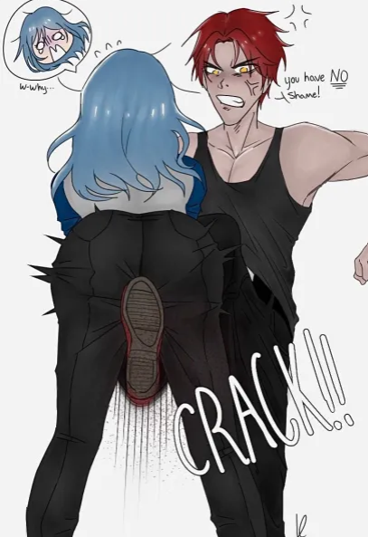 Cuntbusting by a boy 23