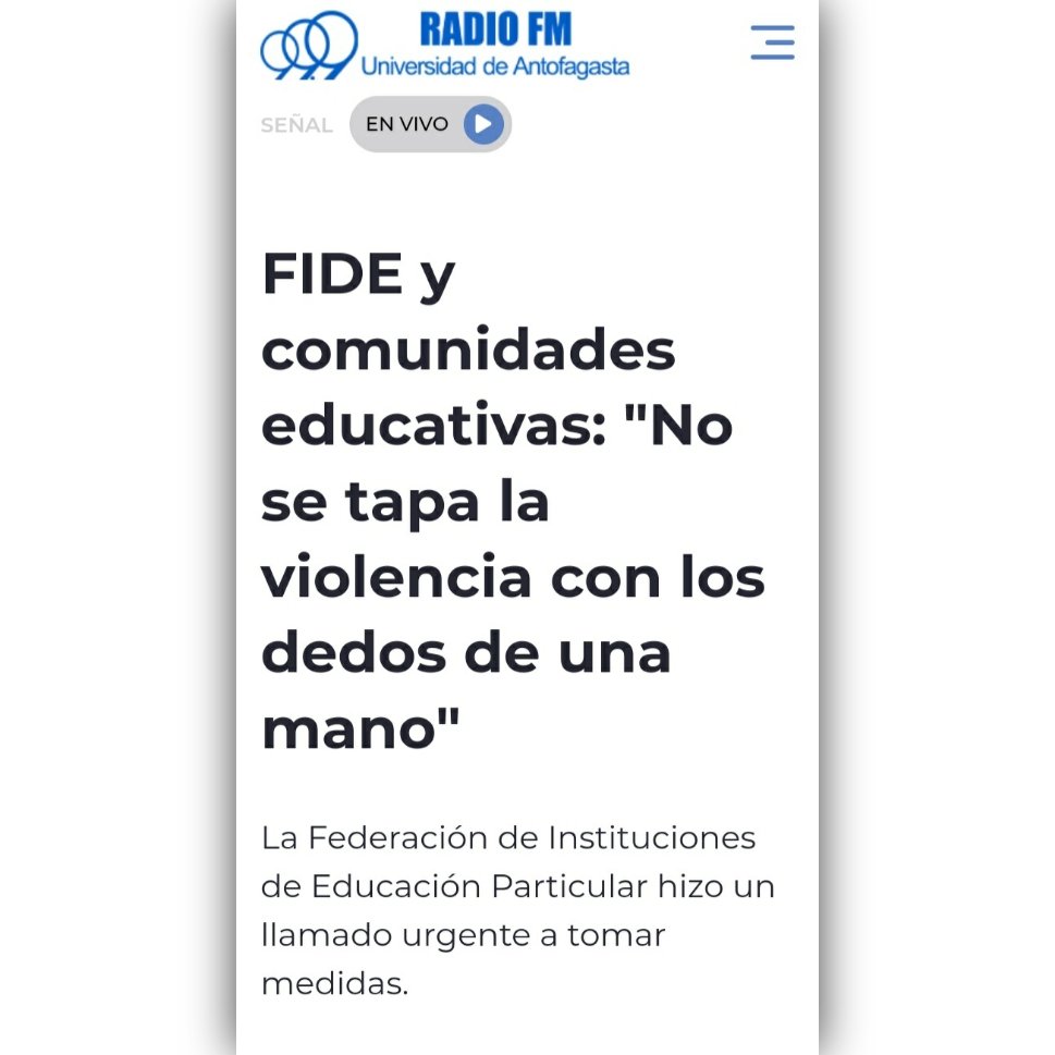 fidenacional's tweet photo. [FIDE en Medios] 📣 

➡️ https://t.co/epj9ASgHHw
➡️ https://t.co/MD9HaeqVjn
➡️ https://t.co/SZmtOyyqGL https://t.co/8LCUUx8rF4