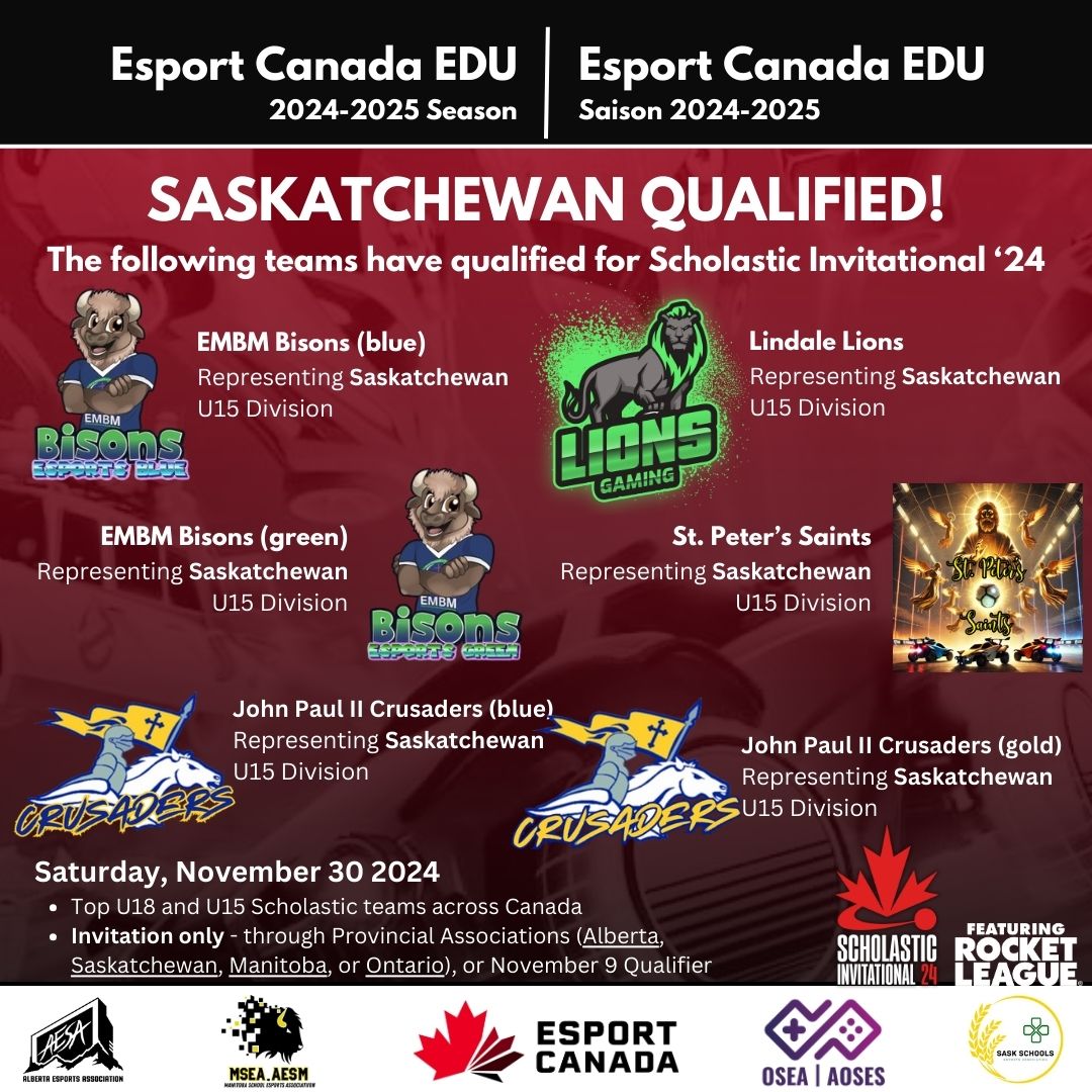 SaskSchool Esports tweet media