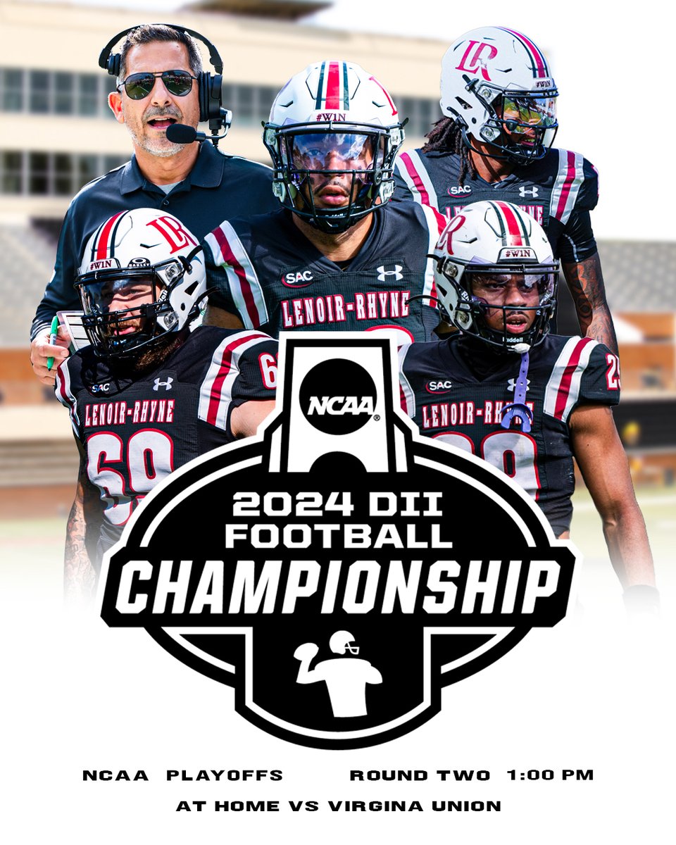 LRBearsFootball's tweet image. 𝗣𝗟𝗔𝗬𝗢𝗙𝗙𝗦 𝗥𝗢𝗨𝗡𝗗 𝗧𝗪𝗢. 
𝗧𝗢𝗗𝗔𝗬. 
𝟭:𝟬𝟬 𝗣𝗠. 
𝗠𝗢𝗥𝗘𝗧𝗭 𝗦𝗧𝗔𝗗𝗜𝗨𝗠.

🐻🏈

#GOBEARS | #BetweenTheBricks