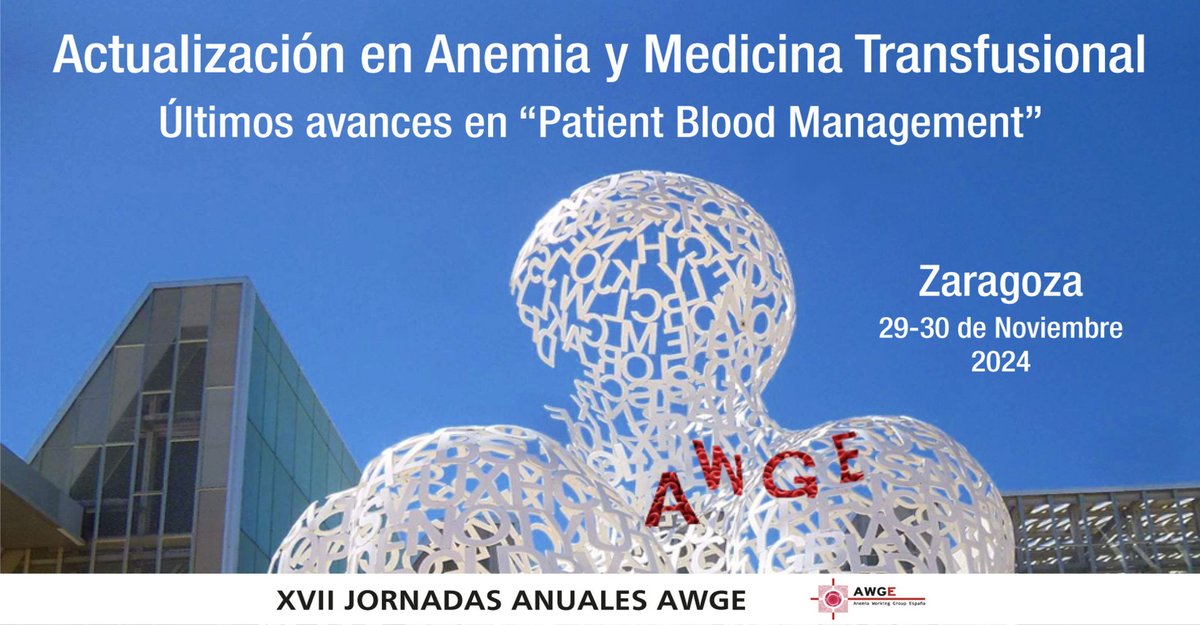 🩺 Cerramos las Jornadas #AWGE 2024 con una jornada dedicada al #PBM en escenarios clínicos complejos, debates sobre su implementación y las últimas actualizaciones científicas. Gracias a todos los asistentes por contribuir al futuro de la medicina centrada en el paciente. ¡Hasta