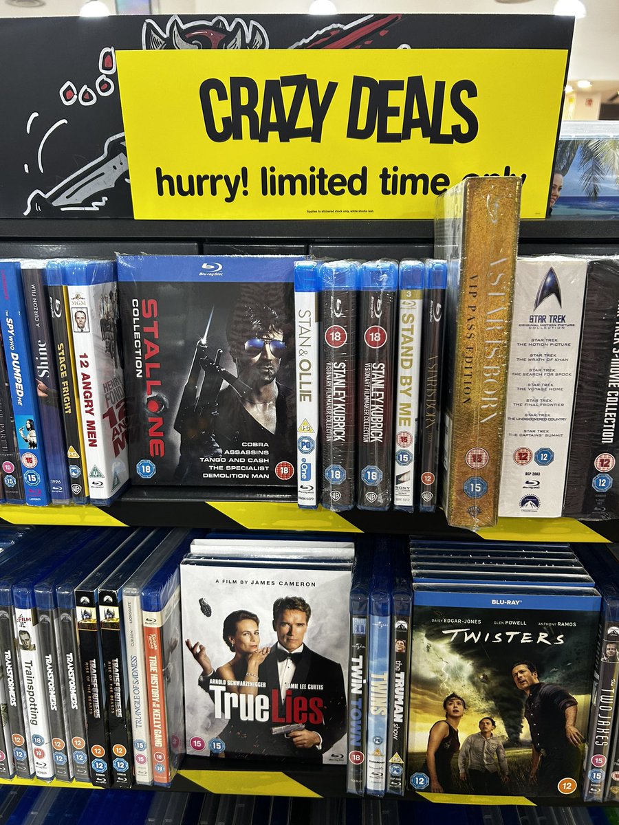 CRAZY DEALS ALL WEEKEND ‼️
#hmvcrazydeals #hmv #BlackFriday