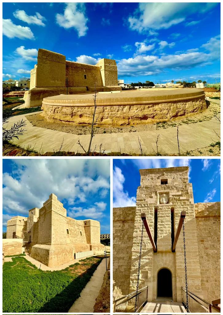 The formidable bastioned watch tower of St Thomas in Marsascala watching and defending against anchorage at Marsascala Creek and St Thomas Bay.
Restored to be enjoyed by all, well done to all involved.