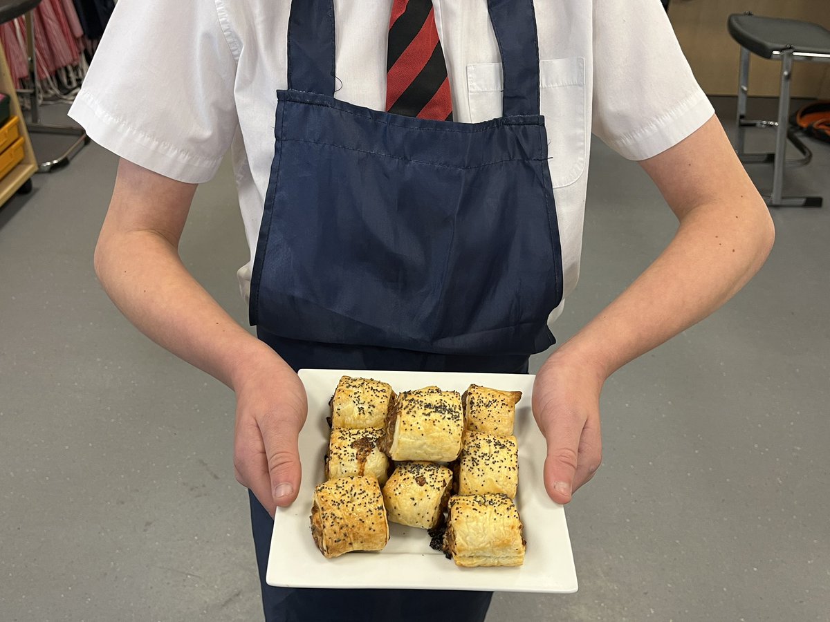 StJoAcad's tweet image. For St Andrews Day, we gratefully received Scotch Lamb from Nisbet Family Butchers. S4 pupils made Harissa Lamb &amp;amp; Feta Sausage Rolls. All enjoyed it and some even thought it was "spectacularly tasty", "fantastic" and "banging".  #LambForStAndrewsDay #makeitscotch @SJAPEDept