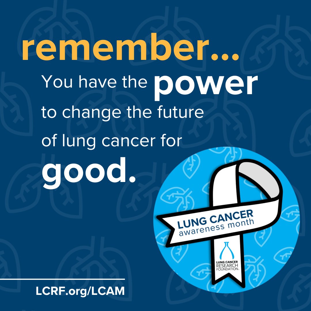 Lung Cancer Research Foundation tweet media