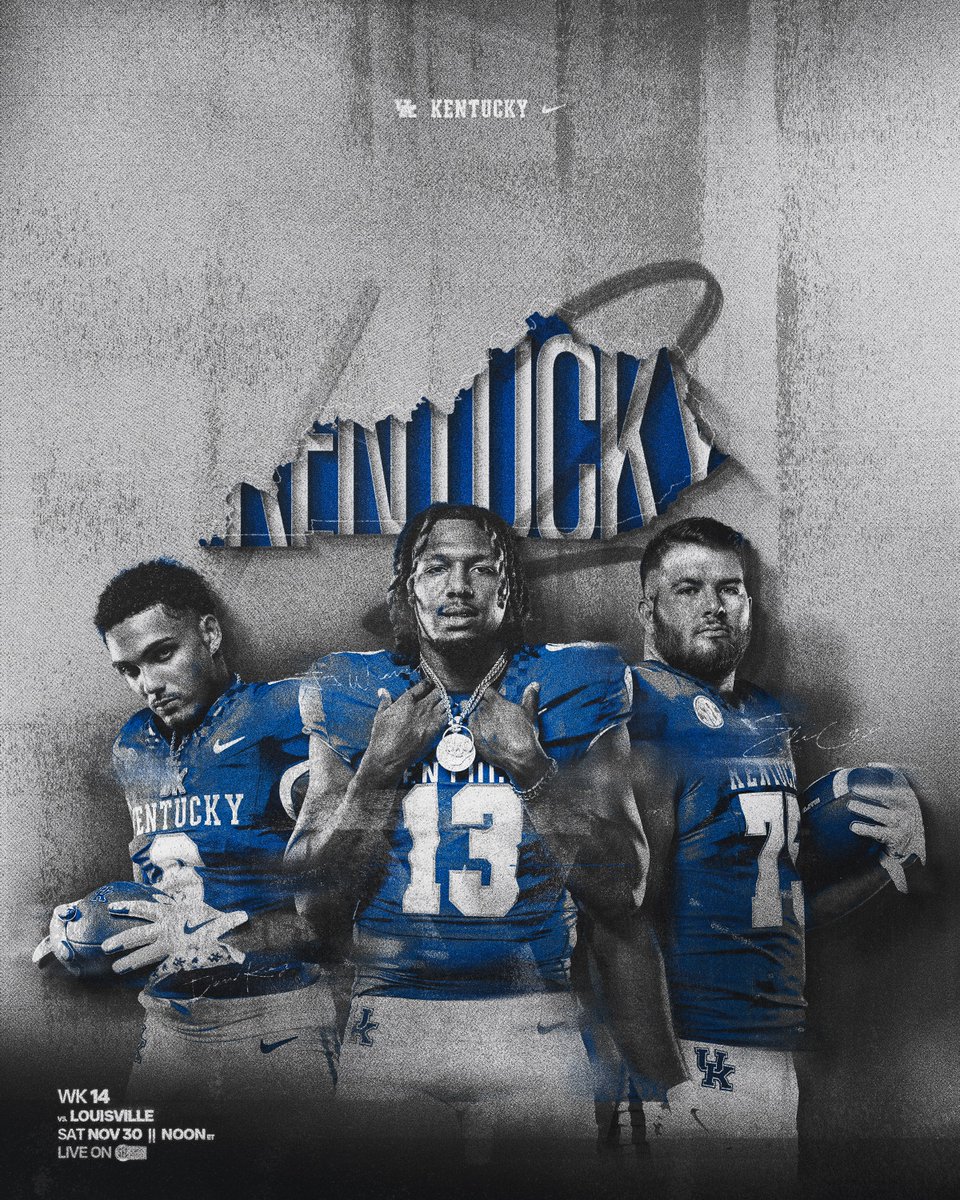 Battle for the Bluegrass.

⏰ - Noon ET
📺 - <a href="/SECNetwork/">SEC Network</a>: tinyurl.com/se8yjur8
📻 - <a href="/UKSportsNetwork/">UK Sports Network</a>: tinyurl.com/28rx6b6y
📊 - tinyurl.com/ys8mfrvk
🗺 - bit.ly/3YZKYwO
📰 - tinyurl.com/4dcs69n6
🎟️ - tinyurl.com/4aswnary