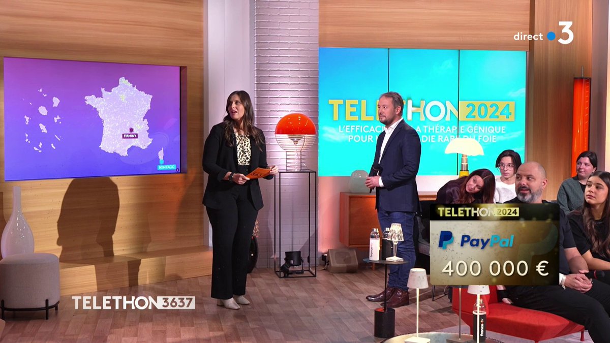 Telethon_France's tweet photo. Comme chaque année, @PayPalFrance s'engage pour le Téléthon. À chaque don au #Téléthon2024 via leur site, Paypal ajoute 5€ à la cagnotte !

Et c'est déjà 400 000€ (minimum) ajoutés au compteur du Téléthon. Merci à vous !

👉On ne lâche rien. Donnez sur https://t.co/Kq0bPbDoBr https://t.co/a5n5SCFzkc